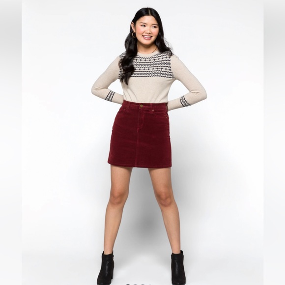 🌟 BRAND NEW 🌟 Stitch Fix Corduroy Skirt! - Picture 2 of 10
